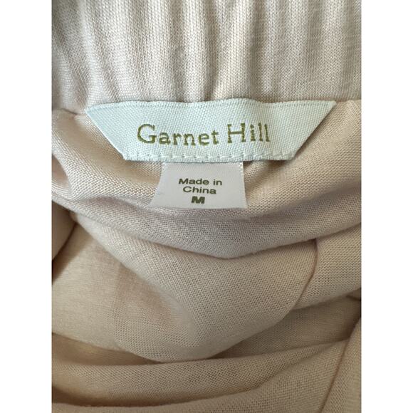 Garnet Hill midi floral lace skirt with elastic waistband size medium - Picture 12 of 14